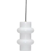 Hubsch Pilule hanglamp double shiny wit
