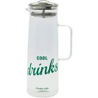 Nicolas Vahé Strain Kan Met Deksel 1,5 L Doorzichtig - Waterkaraffen & waterkannen Glas Clear - 108580000