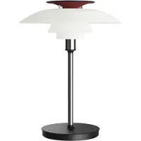 Louis Poulsen PH 80 portable tafellamp opal white/high lustre chrome plated - 5744172325