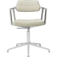 Vipp Bureaustoel Vipp453+ Swivel Chair Wavy Glijdoppen