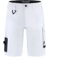 Tricorp 506116 Werkbroek 4-Way Stretch Redefined Kort - White - 52