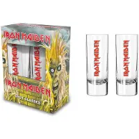Iron Maiden Shotglazenset - voor Geen - transparant - Maat Standard