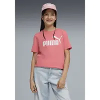 Puma Shirt 'ESS No. 1' rosa / wit