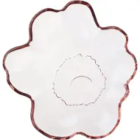 Marimekko Unikko glazen bord Ø13 cm Pink