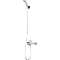 vidaXL Douchekopset, chroom, G 1/2 inch