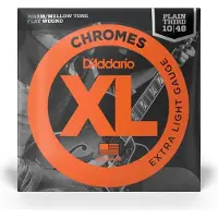 D'addario And Co 10-48 Extra Light, Plain Third, XL Chromes