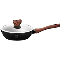 Berlinger Haus GRANIETVRUCHTEN 24cm BH-1718 EBONY ROSEWOOD, Pan + steelpan, Roze