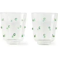 Pols Potten Tumbler Nob Green (Set van 2)