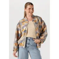 Studio Amaya Dames Jassen Mae Bomber - Multi - Maat S