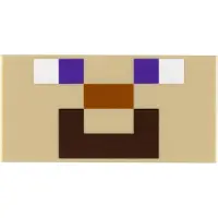 LEGO Minecraft BigFig Steve met papegaai 21148