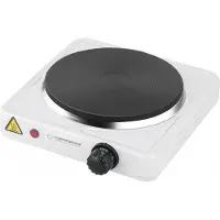Esperanza EKH002W kookplaat Zwart, Wit Aanrecht Gesealde plaat 1 zone(s)
