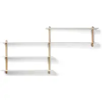Gejst Nivo plank B Licht eikenhout-wit