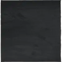 vidaXL Vloerkleed OVIEDO laagpolig 120x120 cm zwart