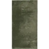 vidaXL Vloerkleed HUARTE laagpolig zacht wasbaar 80x150 cm bosgroen