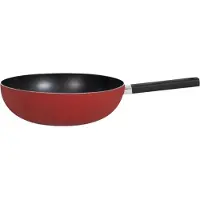 Livoo Premier Chef - Wok 32 cm - LIVOO - MEP156R - Antiaanbaklaag zonder PFOA of PFOS - Siliconen handg...