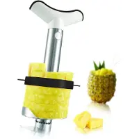Tomorrow's Kitchen Pineapple Slicer & Wedger Tomorrow's Kitchen Medium Giftpack RVS Grijs