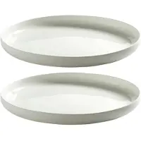 Serax BASE Bord Hoog XL – Piet Boon - Ø 28 cm - Set van 2