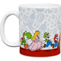 Paladone Super Mario Mug – Officieel Gelicentieerde Nintendo Keramische Beker, 350 ml, Perfect Cadeau voor Gamers-
