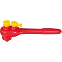 Hazet Omschakelratel · geïsoleerd 8816KV · 3/8 inch (10 mm) vierkant massief · Lengte: 194 mm
