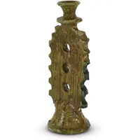Safaary Tamegroute kandelaar mosterd Ø 15 x 40cm