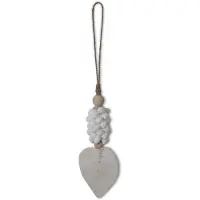 Safaary Raffia hanger tassel shell
