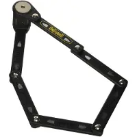 Onguard Zámel , inklapbaar, 1125 mm, met 5 sleutels, waarvan er één met LED, en een K9 Power bevestigingshouder