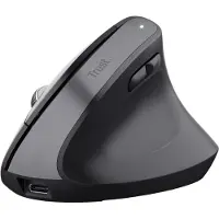 Trust Bayo+ Ergonomische Draadloze Muis Zwart