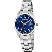 Calypso Kwartshorloge Basic Horloge, dameshorloge, stalen band, analoog, dag