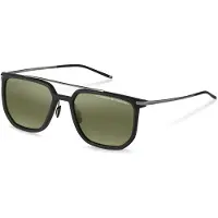 Porsche Design Zonnebril P8992 56/19/145 Zwart, donkergrijs Iniettato MAN P8992