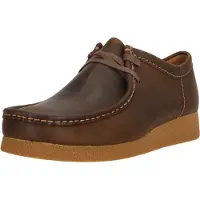 Clarks WallabeeEVO Heren Veterschoenen - Leer - Bruin