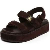 Steve madden Sandaal 'Bigmona' bruin / goud