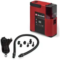 Einhell Accu Luchtpomp SUPPERO 18/380 Li Solo - Power X-Change - 18 V/Li-ion - Max. luchtafgifte: 100 l/min - Voor het opblazen van o.a. strandballen, SUP's, opblaasbare boten - Excl. accu en lader