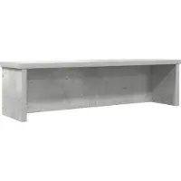 vidaXL Keukenrek stapelbaar 60x15x16 cm bewerkt hout betongrijs
