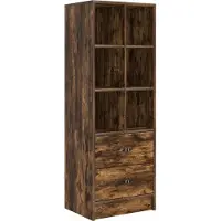 vidaXL Highboard met lade Rook Eiken 45,5 x 34 x 127 cm