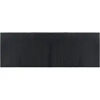 vidaXL Vloerkleed rechthoekig 70x200 cm bamboe zwart