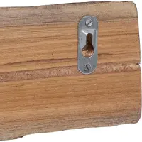 vidaXL Hanger Bruin 50 x 8 x 12 cm Massief Gerecycleerd Hout