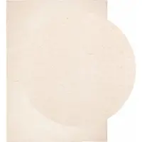 vidaXL Vloerkleed HUARTE laagpolig zacht wasbaar 140x200 cm beige