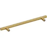 vidaXL Handvatten 5 st 192 mm roestvrij staal goudkleurig