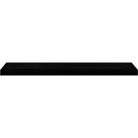 vidaXL Traptreden 20 st 100x30x2 cm massief eikenhout bruin-zwart