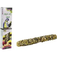 Esve MiX-XL snackstick voor kromsnavels 225 g | honing fruit | honing noten | tropisch fruit | zonnepitten noten Zonnepit+Noten