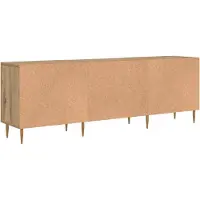 vidaXL TV Kast 150 x 30 x 50 cm artisanaal eikenkleurig Bewerkt hout