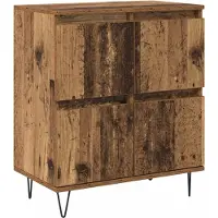 vidaXL Dressoir Oudhout 60 x 35 x 70 cm