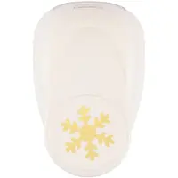 Vaessen creative Pons - Figuurpons - Sneeuwvlok - 4,9 x 4,9 cm