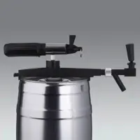Ich-zapfe Professionele Tapskraan met Handpomp voor 5L Partyvaten en Bierfusten - CO2 Compatibel, Robuust, Eenvoudig in Gebruik en Reinigbaar voor Feesten en Thuisgebruik