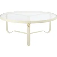 Gubi Adnet Salontafel 100 Cm - Salontafels Leer Cream - 10122063