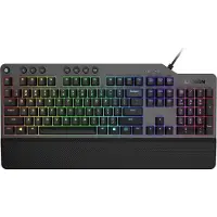 Lenovo Legion K500 RGB mechanisch gamingtoetsenbord Frans - GY40T26483, IJzergrijze bovenkap en zwarte behuizing