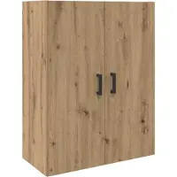 vidaXL Wandkast 2 st Artisan Eiken 69,5 x 34 x 90 cm Bewerkt hout
