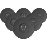 Villeroy & Boch Koffieschotel Manufacture Rock Mickey Mouse Zwart Ø15,4 (Set van 6)