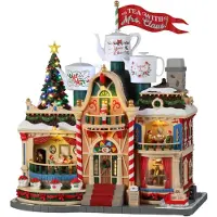 Lemax Tea With Mrs. Claus With 4.5V Adaptor Kersthuisje