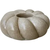 DBKD Twine waxinelichtjeshouder Ø14 cm Beige